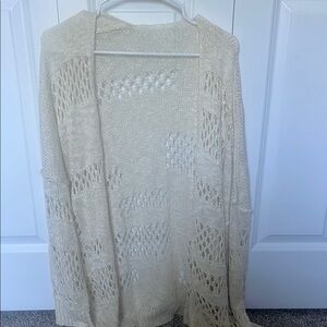Elegant Cream Knit Sweater
